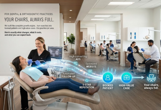 A confident professional at a modern dental practice